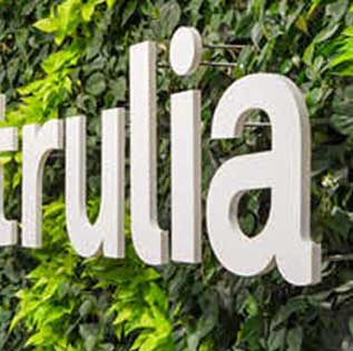 Letras corporeas en PVC blanco